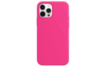 Накладка силиконовая MItrifON для iPhone 13 Pro (20560) Ярко-розовый