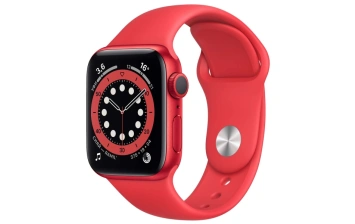 Смарт-часы Apple Watch Series 6 GPS 40mm PRODUCT(RED)/ PRODUCT(RED) (Красный) Sport Band (M00A3RU/A)