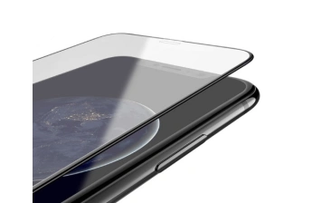 Защитное стекло Hoco для iPhone 11/XR Черное Nano 3D Full Screen Edges A12 Black