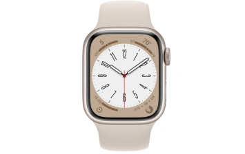 Смарт-часы Apple Watch Series 8 GPS 45mm Starlight (Сияющая звезда) Sport Band (MNP23)