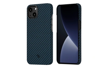 Чехол Pitaka MagEZ Case 2 для iPhone 13 (KI1308M) Black/Blue