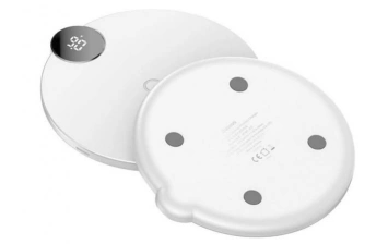 Беспроводное зарядное устройство Baseus LED Wireless Charger (WXSX-02) White