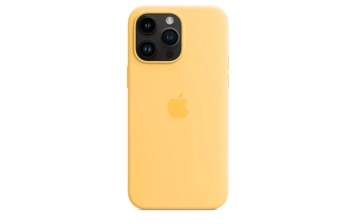 Силиконовый чехол Apple MagSafe для iPhone 14 Pro Max Sunglow