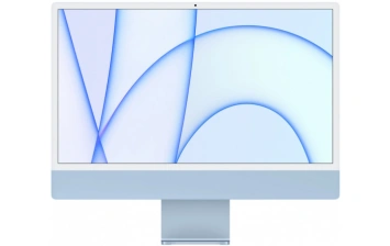 Моноблок Apple iMac (2021) 24 Retina 4.5K M1 8C CPU, 8C GPU/8GB/256Gb Blue (MGPK3)