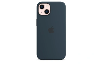 Силиконовый чехол Apple MagSafe для iPhone 13 Синий омут