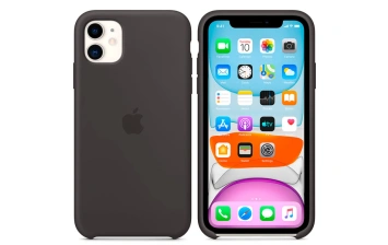 Чехол Apple для iPhone 11 Silicone Case Black