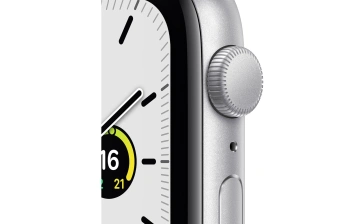 Смарт-часы Apple Watch Series SE GPS 44mm Silver/White (Серебристый/Белый) Sport Band (MYDQ2)