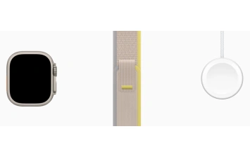 Смарт-часы Apple Watch Ultra GPS + Cellular 49mm Titanium Case with Yellow/Beige Trail Loop M/L