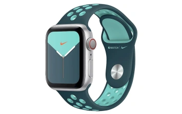 Ремешок Apple Nike Sport Band для Apple Watch 38/40mm MXQX2ZM/A Midnight Turquoise/Aurora Green