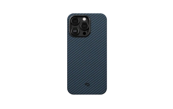 Чехол Pitaka MagEZ Case 3 для iPhone 14 Pro 1500D Black/Blue (Twill)