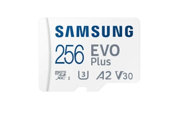 Карта памяти Samsung EVO Plus 256GB MicroSDXC Class 10/UHS-I/U3/130Мб/с MB-MC256KA/RU