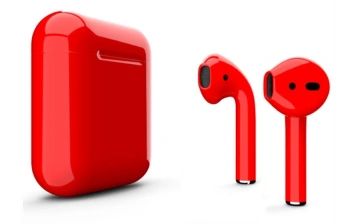 Наушники Apple AirPods 2 Color (MV7N2) Красный глянцевый