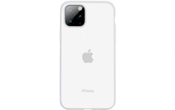Чехол Baseus Jelly Liquid Silica Gel (WIAPIPH65S-GD02) для iPhone 11 Pro Max ransparent White