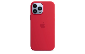 Силиконовый чехол Apple MagSafe для iPhone 13 Pro Max (PRODUCT)RED