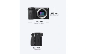 Фотоаппарат со сменной оптикой Sony Alpha ILCE-6600 body Black