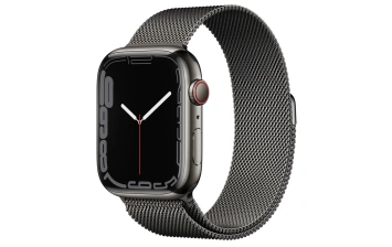 Смарт-часы Apple Watch Series 7 GPS + Cellular 41mm Graphite Stainless Steel Case with Milanese Loop Graphite (MKHK3/MKLF3)
