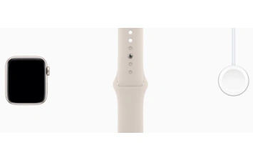 Смарт-часы Apple Watch Series SE GPS 40mm Starlight (Сияющая звезда) Sport Band (MNJP3)