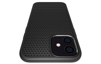 Чехол Spigen Liquid Air для iPhone 12/12 Pro (ACS01701) Black