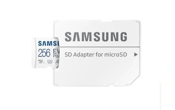 Карта памяти Samsung EVO Plus 256GB MicroSDXC Class 10/UHS-I/U3/130Мб/с MB-MC256KA/RU