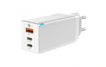 Сетевое зарядное устройство Baseus GaN Quick Travel 5A(CCGAN-B02) White