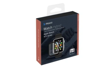 Защитное гибридное стекло Deppa Watch Protection PMMA для Apple Watch (62617) 4/5 44mm