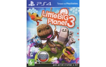 Игра Sony LittleBigPlanet 3 (русская версия) (PS4)