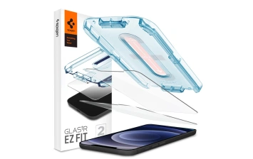 Защитное стекло Spigen iPhone 12 Mini Screen Protector EZ FIT GLAS.tR SLIM (AGL01811)
