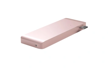 Хаб Satechi Combo Hub 3 in 1 USB Type-C (ST-TCUPR) Rose gold