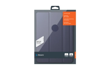 Чехол Deppa Wallet Onzo Magnet для iPad Pro12.9 (2020/2021) (D-88077) Темно/Синий