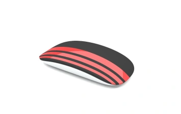 Мышь Apple Magic Mouse 2 Custom (MLA02ZM/A) Красно-черный дизайн глянцевый