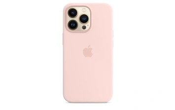 Силиконовый чехол Apple MagSafe для iPhone 13 Pro Розовый мел