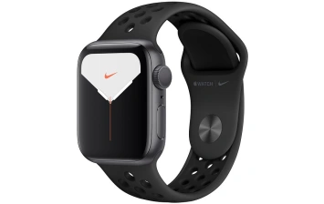 Смарт-часы Apple Watch Series 5 Nike 40mm Space Gray Sport Band (MX3T2RU/A)