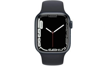 Смарт-часы Apple Watch Series 7 GPS 41mm Midnight/Black (Темная ночь/Черный) Sport Band (MKMX3)