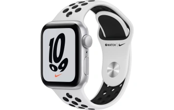 Смарт-часы Apple Watch Series SE GPS 40mm Silver/Black (Серебристый/Черный) Nike Sport Band (MKQ23)