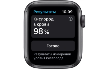 Смарт-часы Apple Watch Series 6 GPS 44mm Space Gray/ Black (Серый космос/Черный) Sport Band (M00H3)