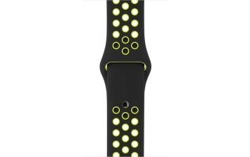 Ремешок Apple Nike Sport Band для Apple Watch 38/40/41mm MQ2H2ZM/A Black/Volt