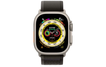 Смарт-часы Apple Watch Ultra GPS + Cellular 49mm Titanium Case with Black/Gray Trail Loop S/M