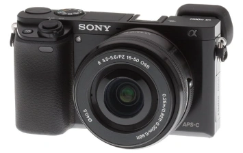 Фотоаппарат со сменной оптикой Sony Alpha ILCE-6000 Kit Black