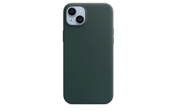 Кожаный чехол Apple для iPhone 14 Plus Forest green