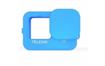 Силиконовый чехол Telesin для GoPro HERO 9 Black (GP-HER-041-BL) голубой