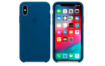 Чехол APPLE для iPhone XS Max Silicone Case MTFE2ZM/A Blue Horizon