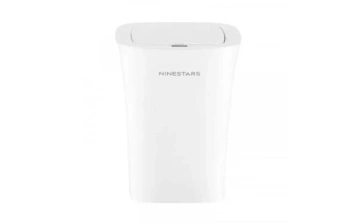 Умное мусорное ведро Xiaomi Ninestars Waterproof Sensor Trash Can 10 L (DZT-10-11S) White (Белый)