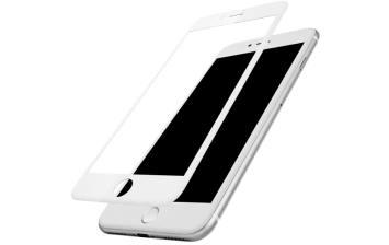 Защитное стекло Baseus Silk-screen Tempered Glass Film (SGAPIPH7SP-ASL02) для iPhone 8 Plus/7 Plus White