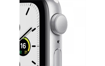 Смарт-часы Apple Watch Series SE GPS 44mm Silver/White (Серебристый/Белый) Sport Band (MYDQ2RU/A)