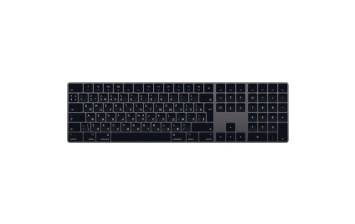 Клавиатура беспроводная Apple Magic Keyboard Numeric Keypad Space Gray (MRMH2RS/A)