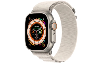 Смарт-часы Apple Watch Ultra GPS + Cellular 49mm Titanium Case with Starlight Alpine Loop S (MQFA3)