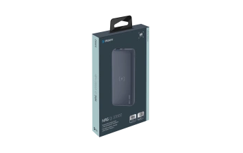 Внешний аккумулятор Deppa NRG Qi 10000 mAh, QC 3.0, Power Delivery 18W, Qi 10W (33552)