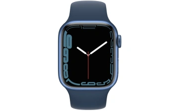 Смарт-часы Apple Watch Series 7 GPS 45mm Blue (Синий) Sport Band (MKN83RU/A)