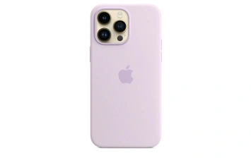 Силиконовый чехол Apple MagSafe для iPhone 14 Pro Max Lilac