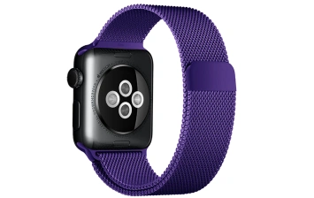 Ремешок Mokka Milanese Loop для Apple Watch 42/44/45mm Bright Purple
